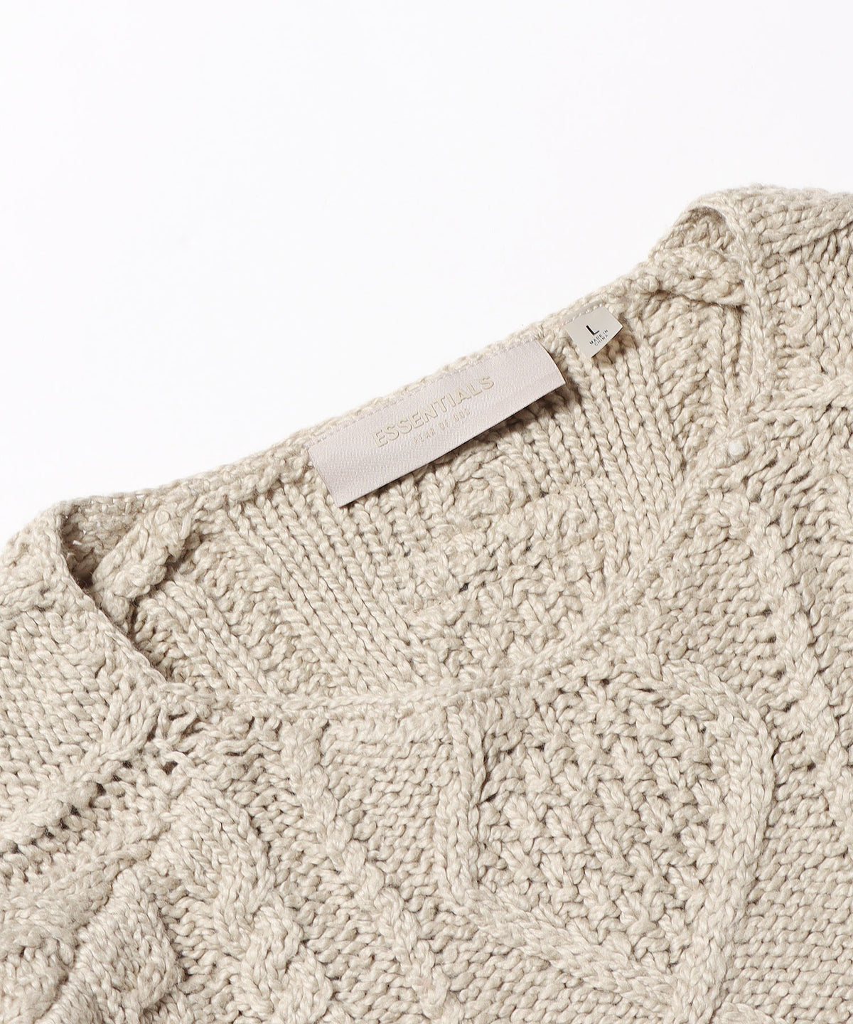 多種多様なFOG ESSENTIALS/エッセンシャルズ FOG 22FW CABLE KNIT