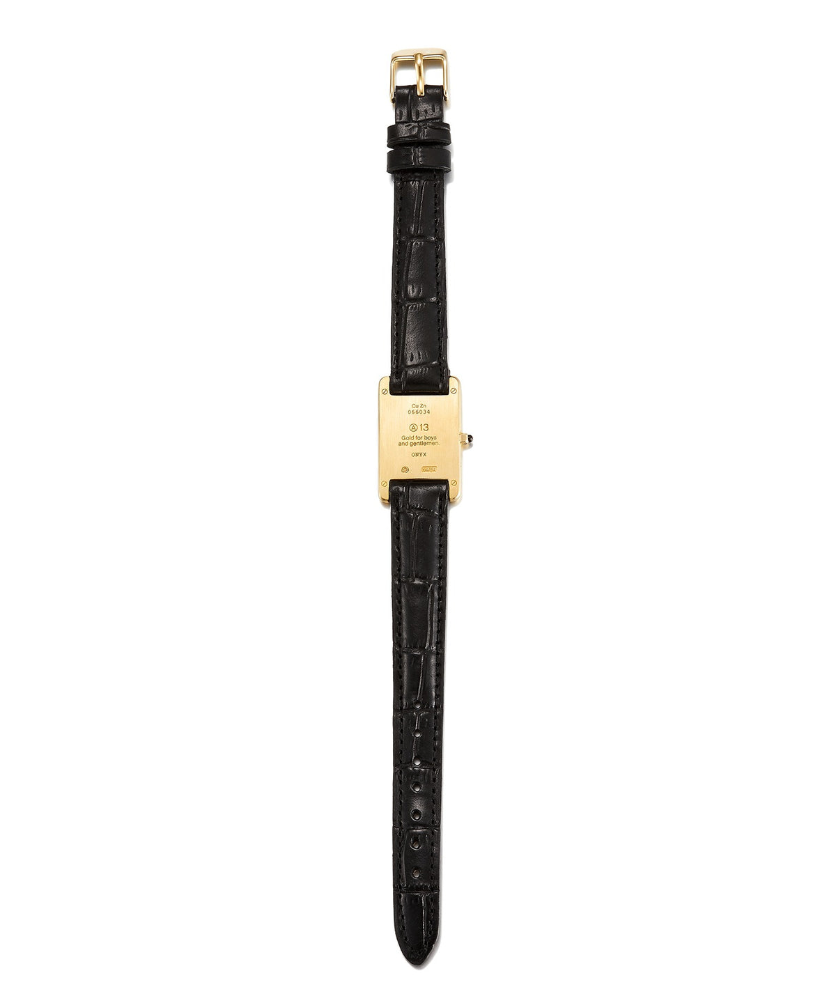 NUMBERING/ナンバリング A13 Watch Bracelet (Black Strap) ブレスレット-