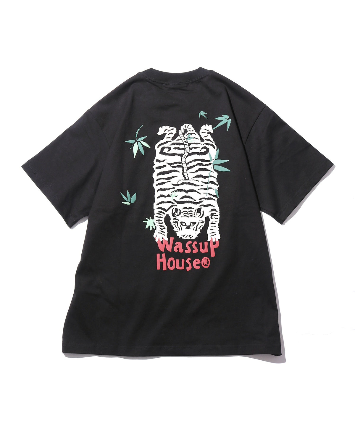 Wassup House/ワサップハウス Tiger Tee バックプリントTシャツ Wassup